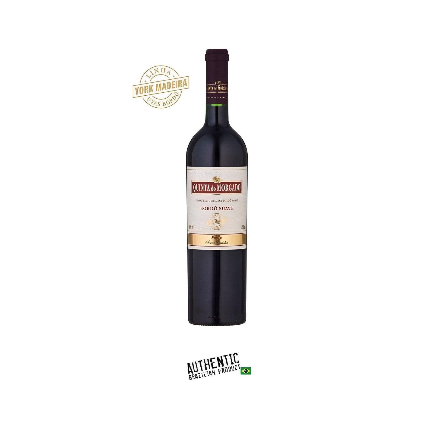 Quinta do Morgado Sweet Burgundy Wine 750ml - Serra Gaúcha - Brazilian Shop