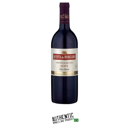 Quinta do Morgado Sweet Red Wine 750ml - Serra Gaúcha - Brazilian Shop