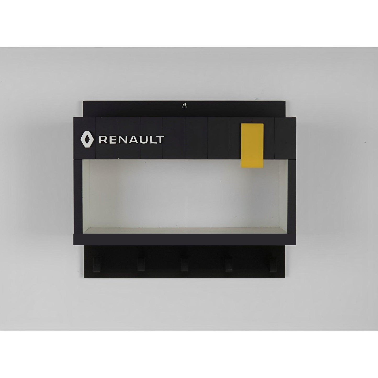 Renault Dealership Wall Key Hook Rack - Exclusive Item - Handcrafted Key Holder - Brazilian Shop