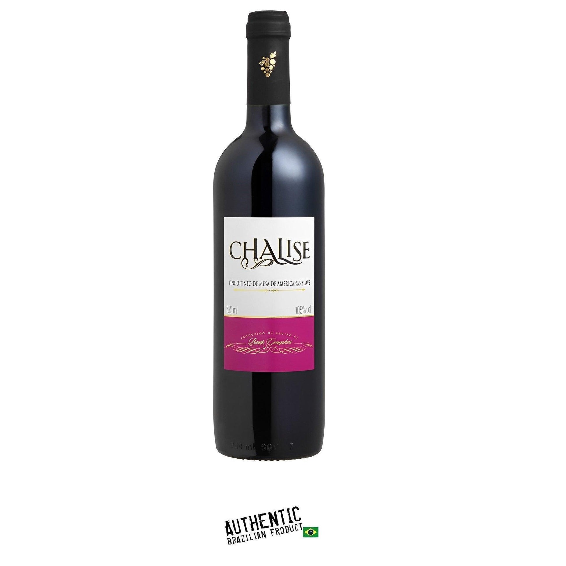 Salton Chalise Sweet Red Wine 750ml - Serra Gaúcha - Brazilian Shop