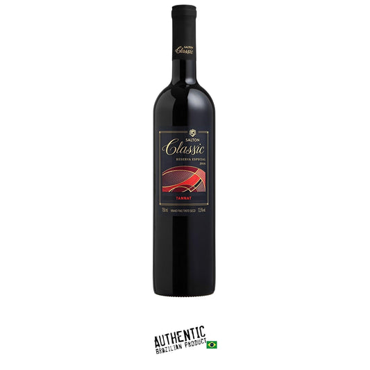 Salton Classic Tannat Dry Red Wine 750ml - Serra Gaúcha - Brazilian Shop