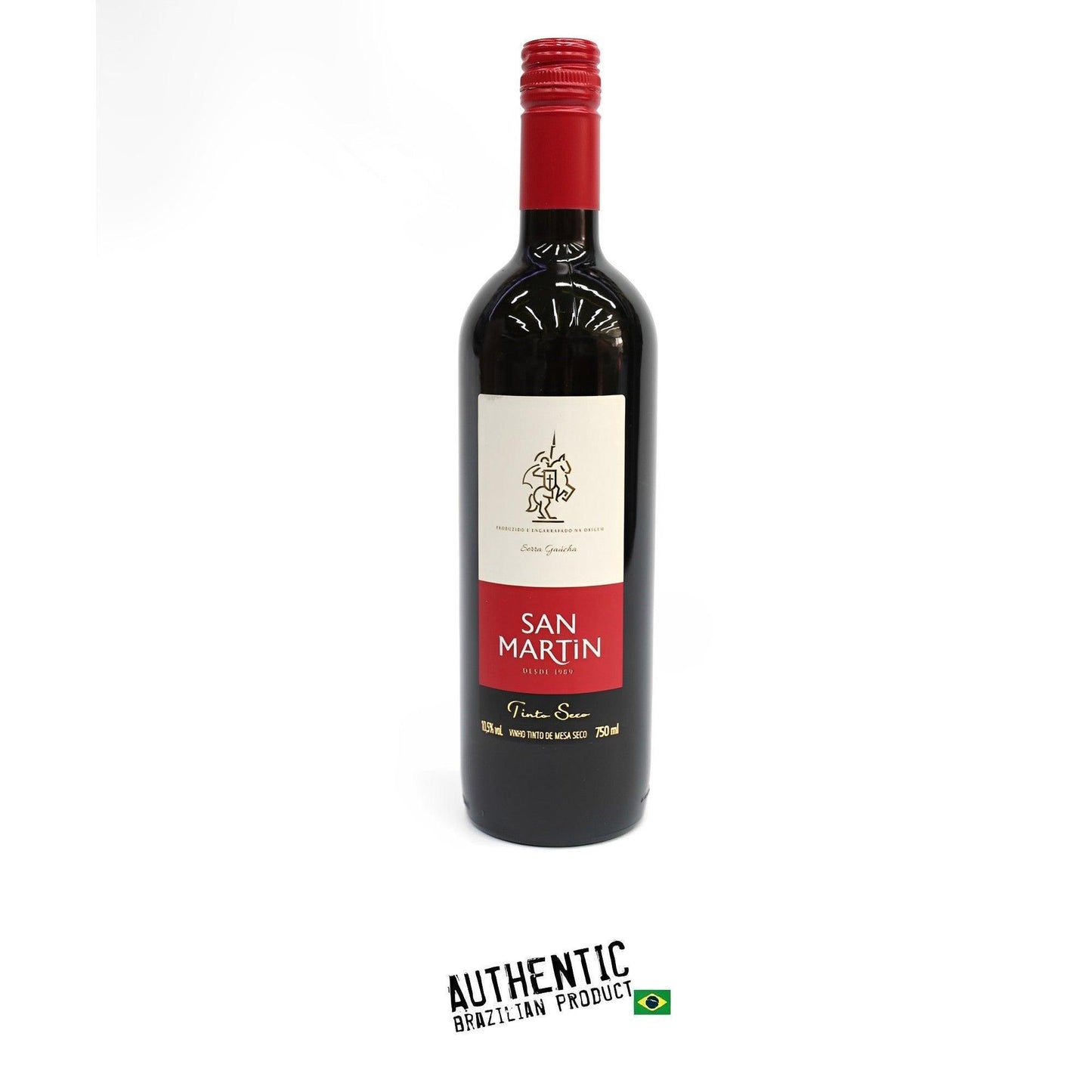 San Martin Dry Red Wine 750ml | Serra Gaucha - Brazil - Brazilian Shop