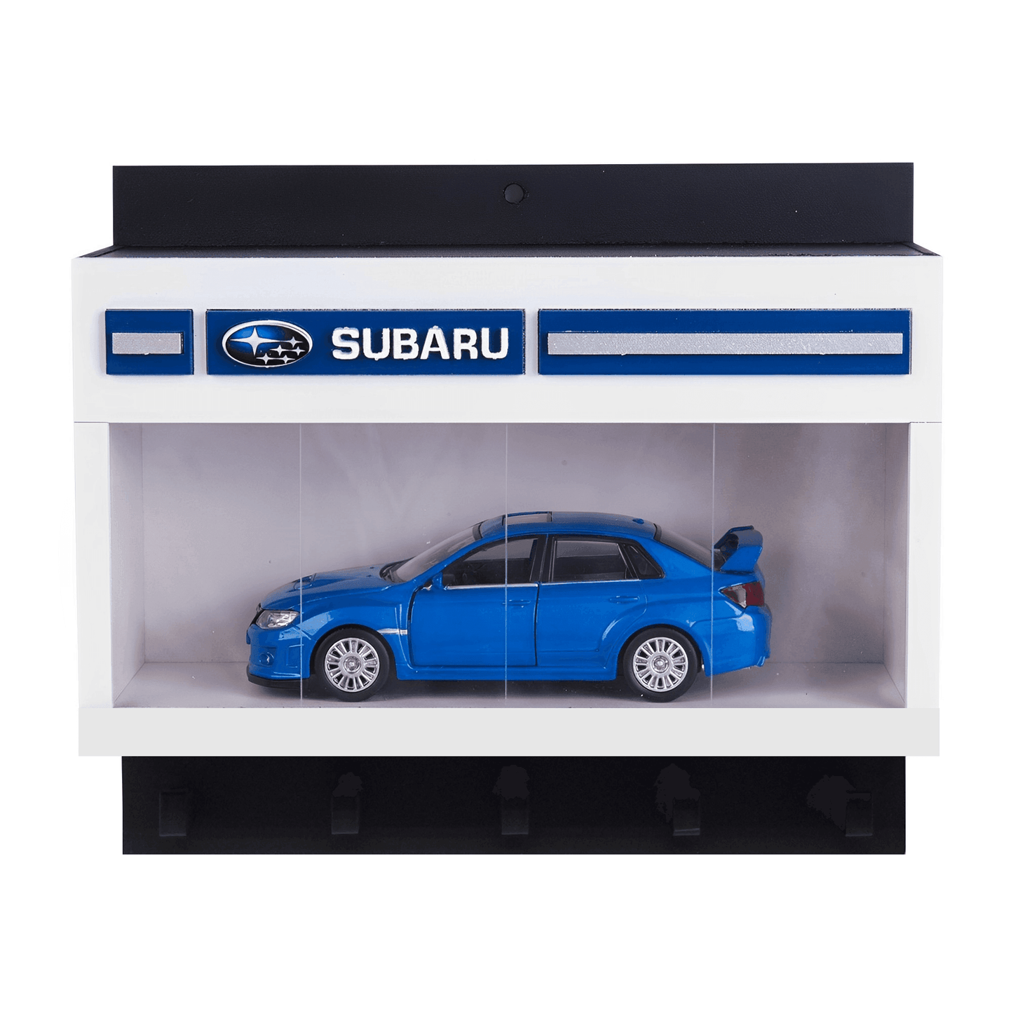 Subaru Dealership Wall Key Hook Rack - Exclusive Item - Handcrafted Key Holder - Brazilian Shop