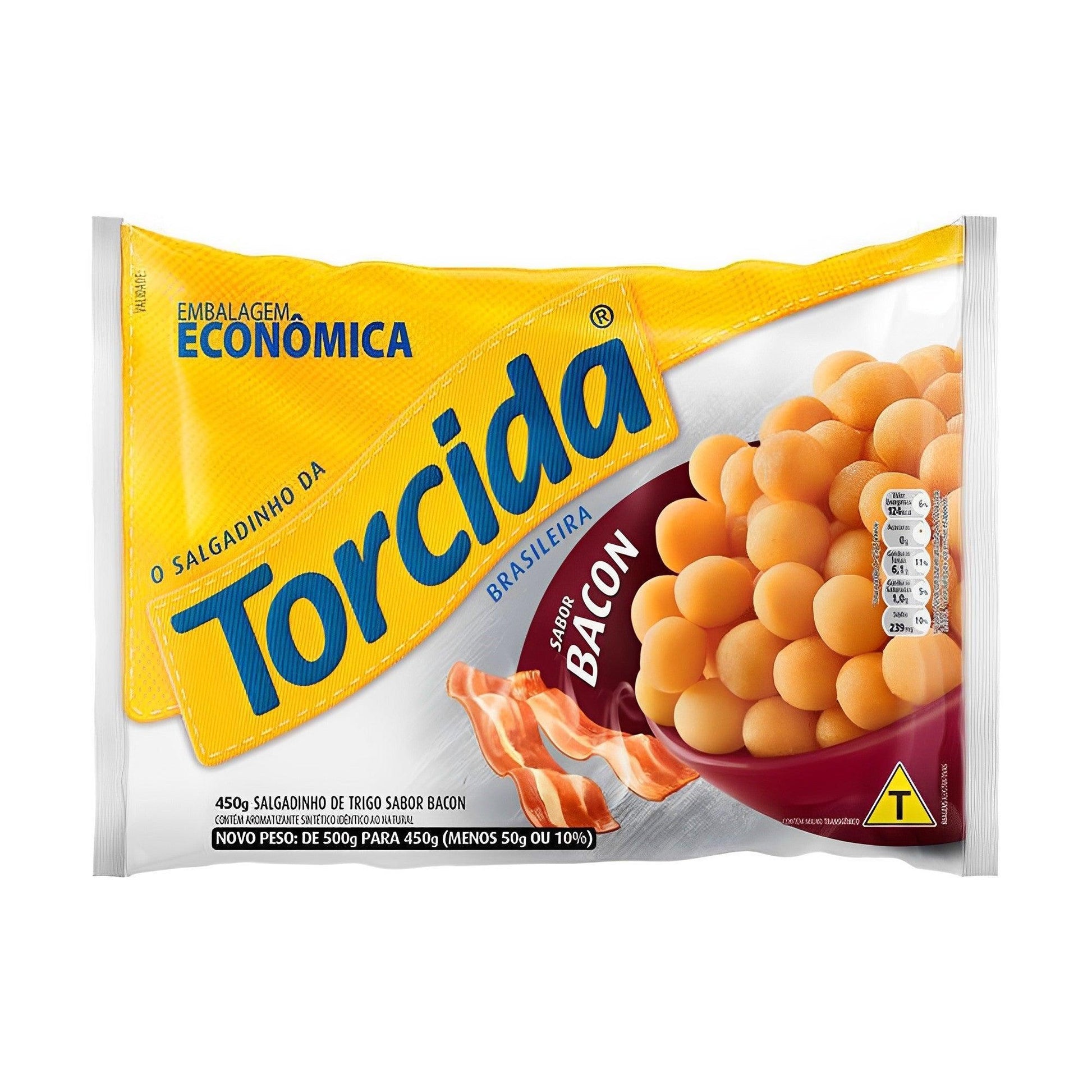 Torcida Bacon Salty Snack 47.64 oz. (Pack of 3) - Brazilian Shop