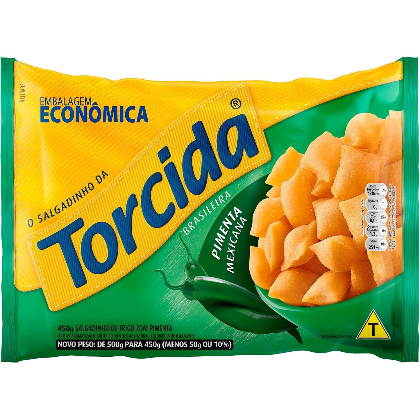 Torcida Mexican Pepper Salty Snack 47.64 oz. (Pack of 3) - Brazilian Shop