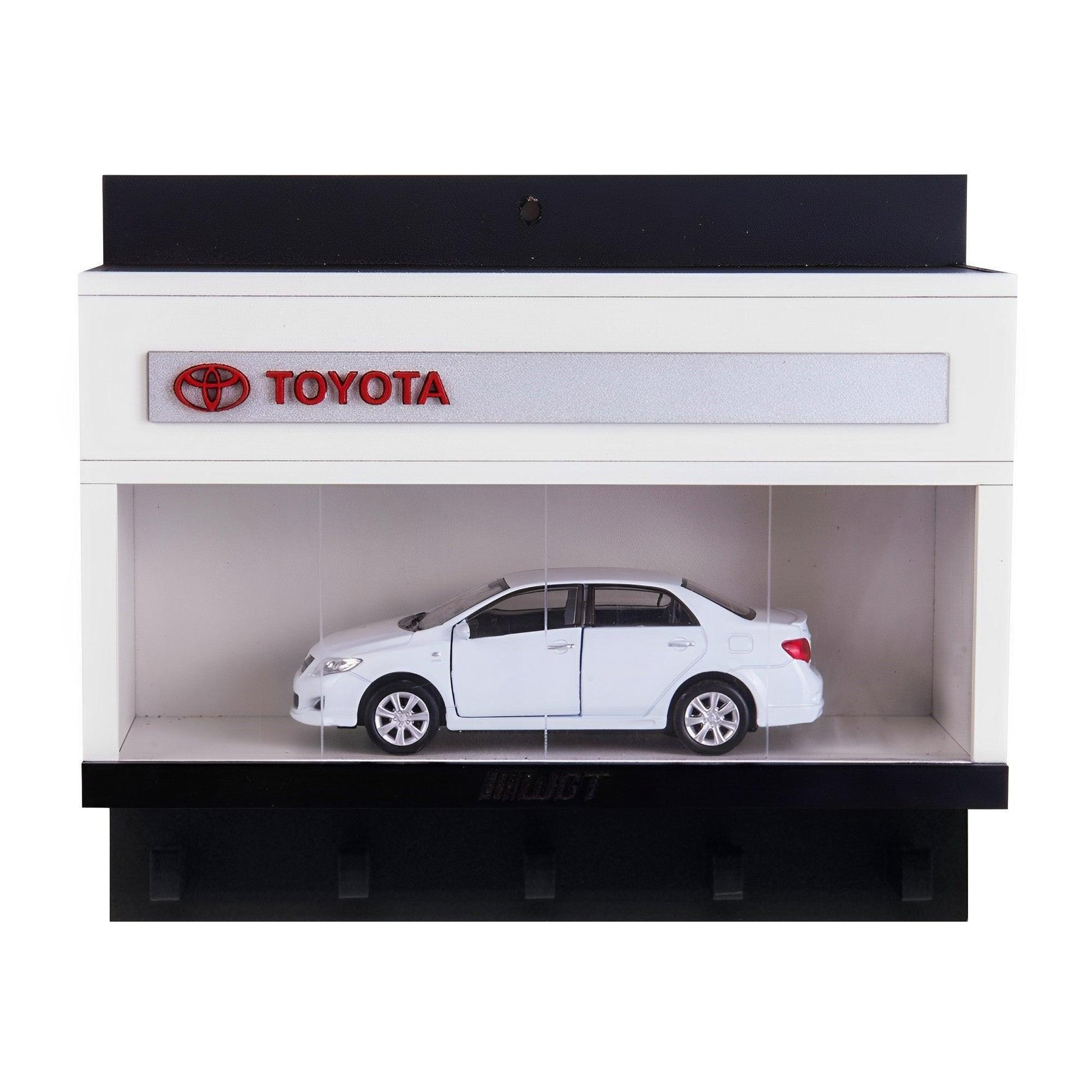 Toyota Wall Key Hook Rack For Model Cars - Exclusive Handmade Item - Brazilian Shop