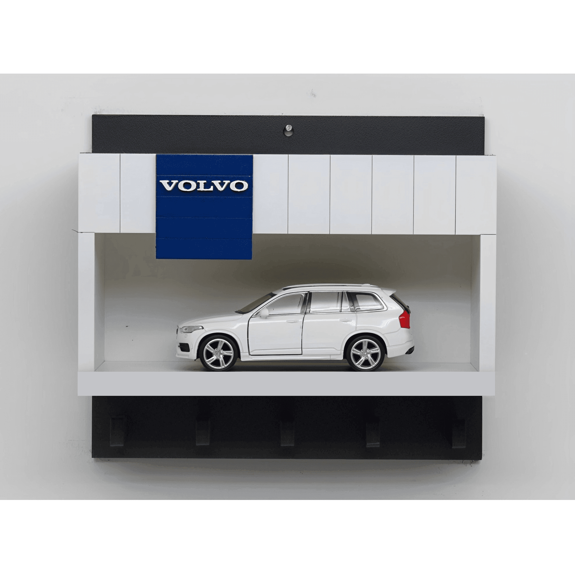 Volvo Dealership Wall Key Hook Rack - Exclusive Item - Handcrafted Key Holder - Brazilian Shop